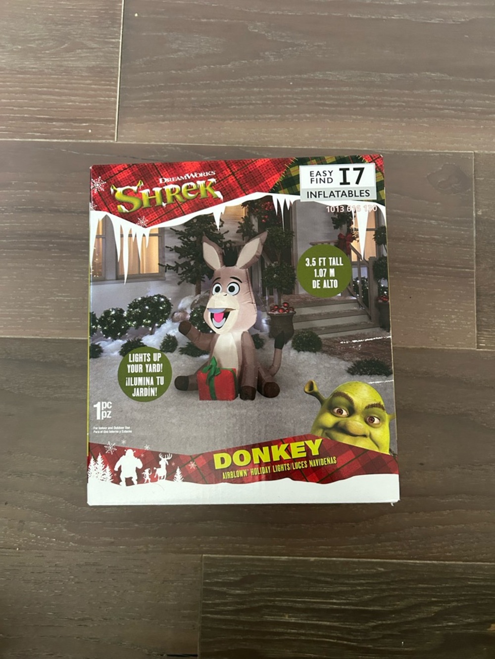Gemmy Shrek Donkey 3.5 inflatable. NWT